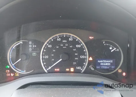 2015 Lexus Ct 200H z USA, uszkodzony, nr VIN JTHKD5BH7F2225220